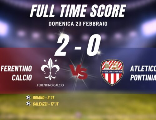 Ferentino Calcio: vittoria convincente contro l’Atletico Pontinia